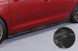 Preview: CSR Seitenschweller mit ABE für VW Golf 6 SS460-C Carbon Look Hochglanz (keine Lackierung erforderlich)