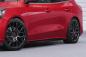 Preview: CSR Seitenschweller mit ABE für Ford Focus MK4 Turnier SS518-C Carbon Look Hochglanz (keine Lackierung erforderlich)