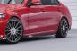 Preview: CSR Seitenschweller mit ABE für Mercedes Benz C-Klasse W206 / S206 SS552-G Glossy schwarz Hochglanz (keine Lackierung erforderlich)