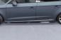 Preview: CSR Seitenschweller mit ABE für Audi A3 8V Sportback (kein S / S-Line) SS593-S strukturiert schwarz matt (keine Lackierung erforderlich)