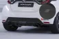 Preview: CSR Diffusor | Heckansatz mit ABE für Toyota GR Yaris (XP21) HA277-S strukturiert schwarz matt (keine Lackierung erforderlich)