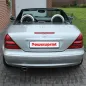 Preview: Powersprint Edelstahl-Sportschalldämpfer für Mercedes SLK 200–230 Kompressor – Endrohr SA7 Ø 120x80 mm, EG-Betriebserlaubnis