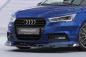 Preview: CSR Frontspoiler | Cup-Spoilerlippe mit ABE für Audi A1 (8X) S-Line CSL919-C Carbon Look Hochglanz (keine Lackierung erforderlich)