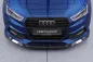 Preview: CSR Frontspoiler | Cup-Spoilerlippe mit ABE für Audi A1 (8X) S-Line CSL919-G Glossy schwarz Hochglanz (keine Lackierung erforderlich)