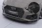 Preview: CSR Frontspoiler | Cup-Spoilerlippe mit ABE für Audi A5 F5 Sportback CSL929-G Glossy schwarz Hochglanz (keine Lackierung erforderlich)