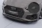 Preview: CSR Frontspoiler | Cup-Spoilerlippe mit ABE für Audi A5 F5 Sportback CSL929-S strukturiert schwarz matt (keine Lackierung erforderlich)
