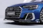 Preview: CSR Frontspoiler | Cup-Spoilerlippe mit ABE für Audi A8 D5 (Typ 4N/F8) CSL863-S strukturiert schwarz matt (keine Lackierung erforderlich)