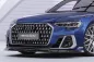 Preview: CSR Frontspoiler | Cup-Spoilerlippe mit ABE für Audi A8 D5 (Typ 4N/F8) CSL867-S strukturiert schwarz matt (keine Lackierung erforderlich)