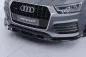 Preview: CSR Frontspoiler | Cup-Spoilerlippe mit ABE für Audi Q3 (8U) CSL570-G Glossy schwarz Hochglanz (keine Lackierung erforderlich)