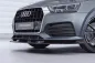 Preview: CSR Frontspoiler | Cup-Spoilerlippe mit ABE für Audi Q3 (8U) CSL570-C Carbon Look Hochglanz (keine Lackierung erforderlich)