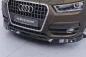 Preview: CSR Frontspoiler | Cup-Spoilerlippe mit ABE für Audi Q3 (8U) CSL810-C Carbon Look Hochglanz (keine Lackierung erforderlich)