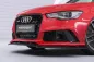 Preview: CSR Frontspoiler | Cup-Spoilerlippe mit ABE für Audi RS6 C7 CSL855-L Lackierung erforderlich (unlackiert roh)