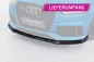 Preview: CSR Frontspoiler | Cup-Spoilerlippe mit ABE für Audi RSQ3 (8U) CSL879-C Carbon Look Hochglanz (keine Lackierung erforderlich)