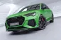 Preview: CSR Frontspoiler | Cup-Spoilerlippe mit ABE für Audi RSQ3 (F3) CSL838-C Carbon Look Hochglanz (keine Lackierung erforderlich)
