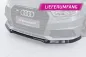 Preview: CSR Frontspoiler | Cup-Spoilerlippe mit ABE für Audi S1 8X CSL819-G Glossy schwarz Hochglanz (keine Lackierung erforderlich)