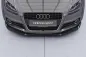 Preview: CSR Frontspoiler | Cup-Spoilerlippe mit ABE für Audi TT (8J) S-Line CSL932-C Carbon Look Hochglanz (keine Lackierung erforderlich)