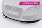 Preview: CSR Frontspoiler | Cup-Spoilerlippe mit ABE für Audi TT (8J) S-Line CSL932-C Carbon Look Hochglanz (keine Lackierung erforderlich)