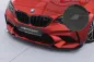 Preview: CSR Frontspoiler | Cup-Spoilerlippe mit ABE für BMW M2 Competition (F87) CSL540-S strukturiert schwarz matt (keine Lackierung erforderlich)
