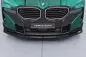 Preview: CSR Frontspoiler | Cup-Spoilerlippe mit ABE für BMW XM G09 CSL952-G Glossy schwarz Hochglanz (keine Lackierung erforderlich)