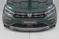 Preview: Frontspoiler | Cup-Spoilerlippe mit ABE für Dacia Sandero Stepway CSL654-L Lackierung erforderlich (unlackiert roh)
