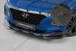 Preview: CSR Frontspoiler | Cup-Spoilerlippe mit ABE für Hyundai Santa Fe (Typ TM) CSL987-L Lackierung erforderlich (unlackiert roh)