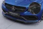 Preview: CSR Frontspoiler | Cup-Spoilerlippe mit ABE für Mercedes-Benz C-Klasse 205 C63 AMG CSL201-G Glossy schwarz Hochglanz (keine Lackierung erforderlich)