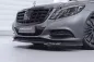 Preview: CSR Frontspoiler | Cup-Spoilerlippe mit ABE für Mercedes-Benz S-Klasse CSL318-G Glossy schwarz Hochglanz (keine Lackierung erforderlich)