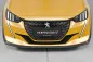Preview: CSR Frontspoiler | Cup-Spoilerlippe mit ABE für Peugeot 208 II GT / GT-Line CSL811-C Carbon Look Hochglanz (keine Lackierung erforderlich)