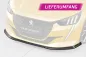Preview: CSR Frontspoiler | Cup-Spoilerlippe mit ABE für Peugeot 208 II GT / GT-Line CSL811-S strukturiert schwarz matt (keine Lackierung erforderlich)