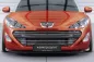 Preview: CSR Frontspoiler | Cup-Spoilerlippe mit ABE für Peugeot RCZ CSL761-G Glossy schwarz Hochglanz (keine Lackierung erforderlich)