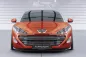 Preview: CSR Frontspoiler | Cup-Spoilerlippe mit ABE für Peugeot RCZ CSL761-G Glossy schwarz Hochglanz (keine Lackierung erforderlich)