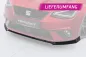 Preview: CSR Frontspoiler | Cup-Spoilerlippe mit ABE für Seat Ibiza 5 (6F) CSL918-L Lackierung erforderlich (unlackiert roh)