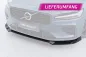Preview: CSR Frontspoiler | Cup-Spoilerlippe mit ABE für Volvo S60 (3.Gen) CSL939-G Glossy schwarz Hochglanz (keine Lackierung erforderlich)
