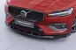 Preview: CSR Frontspoiler | Cup-Spoilerlippe mit ABE für Volvo S60 (3. Gen) / V60 (2. Gen) CSL830-C Carbon Look Hochglanz (keine Lackierung erforderlich)