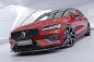Preview: CSR Frontspoiler | Cup-Spoilerlippe mit ABE für Volvo S60 (3. Gen) / V60 (2. Gen) CSL830-G Glossy schwarz Hochglanz (keine Lackierung erforderlich)