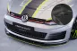Preview: CSR Frontspoiler | Cup-Spoilerlippe mit ABE für VW Golf 7 GTI / GTD CSL338-C Carbon Look Hochglanz (keine Lackierung erforderlich)