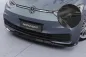 Preview: CSR Frontspoiler | Cup-Spoilerlippe mit ABE für VW ID3 CSL528-C Carbon Look Hochglanz (keine Lackierung erforderlich)