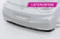 Preview: CSR Frontspoiler | Cup-Spoilerlippe mit ABE für VW ID3 CSL528-S strukturiert schwarz matt (keine Lackierung erforderlich)