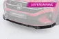 Preview: CSR Frontspoiler | Cup-Spoilerlippe mit ABE für VW Taigo (Typ CS) CSL924-G Glossy schwarz Hochglanz (keine Lackierung erforderlich)