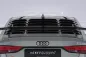 Preview: CSR Heckscheibenblende mit ABE für Audi A3 / S3 / RS3 (8V) Limousine HSB139-S Strukturiert schwarz matt (keine Lackierung erforderlich)