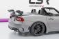 Preview: CSR Schwanenhals Heckflügel mit ABE für Fiat 124 Spider SHF037-D02-F