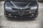 Preview: Maxton Design Front Ansatz für Alfa Romeo 156 Facelift schwarz matt