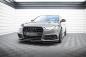 Preview: Maxton Design Front Ansatz V.1 für Audi A6 / A6 C7 S-line/ S6 C7 Facelift schwarz Hochglanz