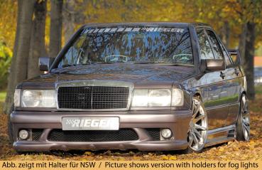 Rieger Frontstoßstange für Mercedes 190 (W201) ABS schwarz matt (Lackierung erforderlich) Y 00025011