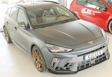 Rieger Spoilerschwert für Cupra Leon (KL) ABS schwarz matt (Lackierung erforderlich) Y 00027077