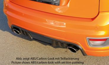 Rieger Heckansatz für Ford Focus 2 ST ABS schwarz matt (Lackierung erforderlich) Y 00034148