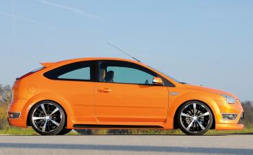 Rieger Heckansatz für Ford Focus 2 ST ABS schwarz matt (Lackierung erforderlich) Y 00034148