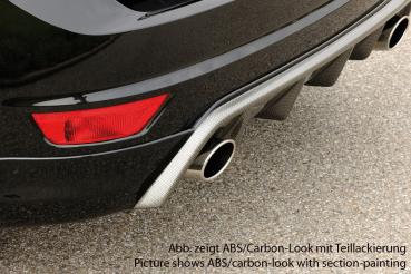 Rieger Heckschürzenansatz für Ford Focus 2 ABS schwarz matt (Lackierung erforderlich) Y 00034168