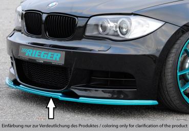 Rieger Spoilerschwert für BMW 1er E82, E88 (182/1C) ABS schwarz matt (Lackierung erforderlich) Y 00035044
