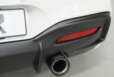 Rieger Heckeinsatz für BMW 1er F21 (1K2) ABS schwarz matt (Lackierung erforderlich) Y 00035066